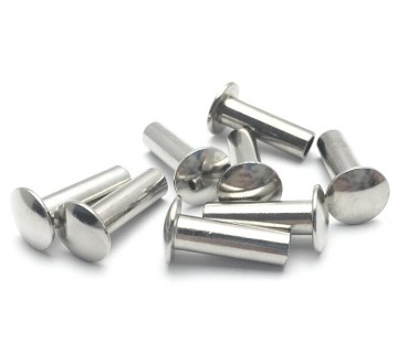 平圓頭半空心鉚釘GB875